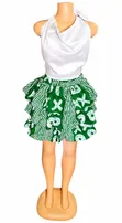 Vella Afrikana Women's Cotton Mini Skirts - 1