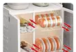 Multifunctional Kitchen Storage Cabinet/Dish Rack - 2