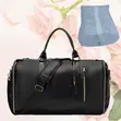 2-in-1 Quality Leather Convertible Duffle Bag - 4