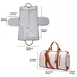 2-in-1 Quality Leather Convertible Duffle Bag - 5