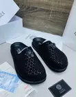 Balenciaga BB Monogram Mule - Black - 3