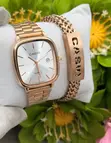 Casio Stainless Steel Quartz Watch & Bracelet Set - 5