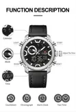NAVIFORCE Men's Watch | 3ATM Water Resistant - 2