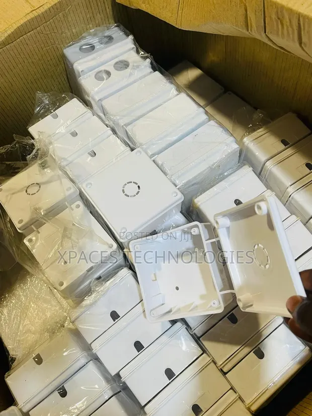 CCTV PVC Square Junction Box / Pattress 4x4 Indoor - 1