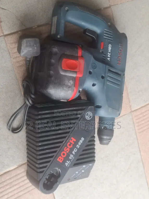 Bosch GBH 24 V Professional Cordless Rotary Hammer Drill - 1