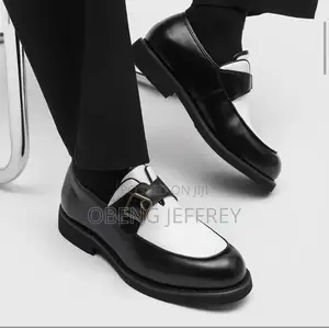 Original Prada Penny Loafers - Black/White or Brown