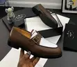 Original Prada Penny Loafers - Black/White or Brown - 3