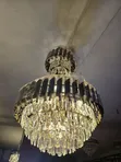 Black and Gold Crystal Chandeliers Lights - 2