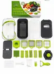 Manual Vegetable Slicer with Graters & Peeler - 2