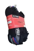 Layer 8 Men's No-Show Socks - 20 Pairs - 2