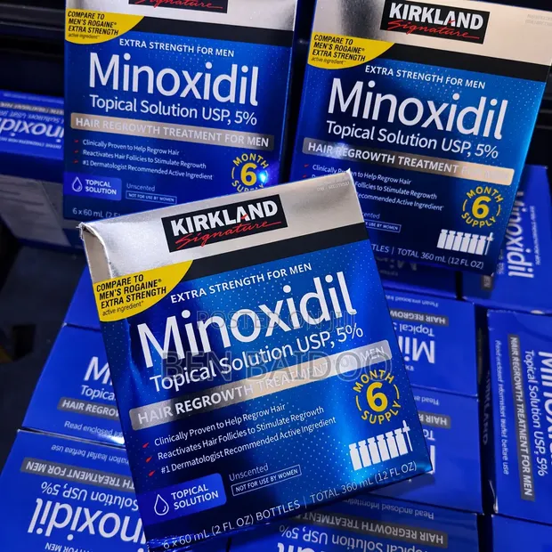 Kirkland Minoxidil Ultimate Solution (Men's Hair Growth Pack) - 1