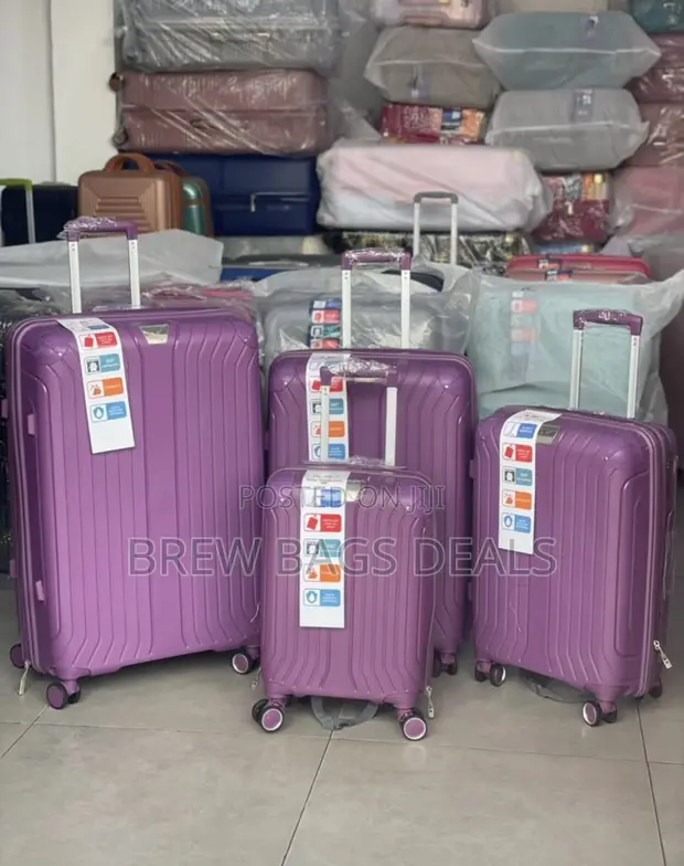 Premium Quality 4-Set AK Silicon Fiber Unbreakable Travel Bag - 1