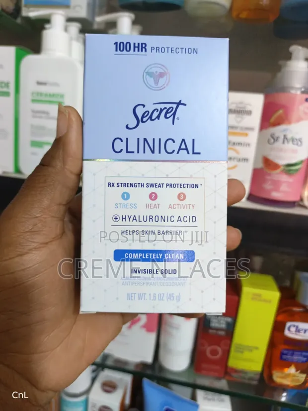 Secret Clinical Strength 100HR Invisible Solid Antiperspirant Deodorant - 1