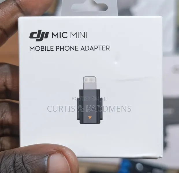 DJI Mic Mini Mobile Phone Adapter (Lightning) for iPhones - 1