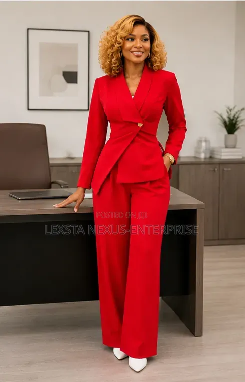 Red Women's Suit - Brand New - 1