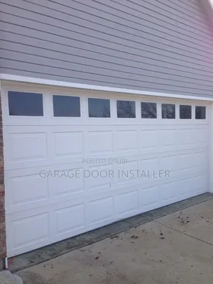 Automatic Garage Door with Smart Motor & Fanlight