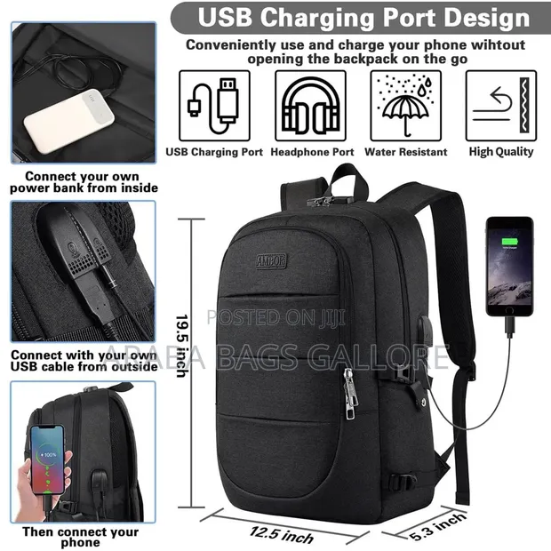 Quality Waterproof Laptop Backpack - 1
