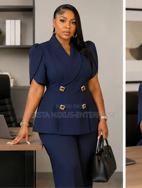 Blue Women's Suit - 1