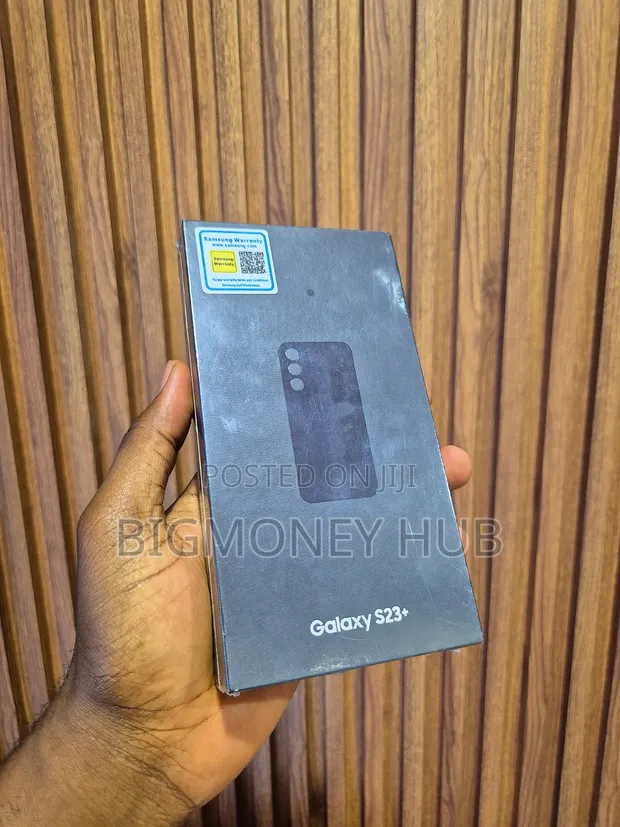 New Samsung Galaxy S23+ 256GB Black - 1