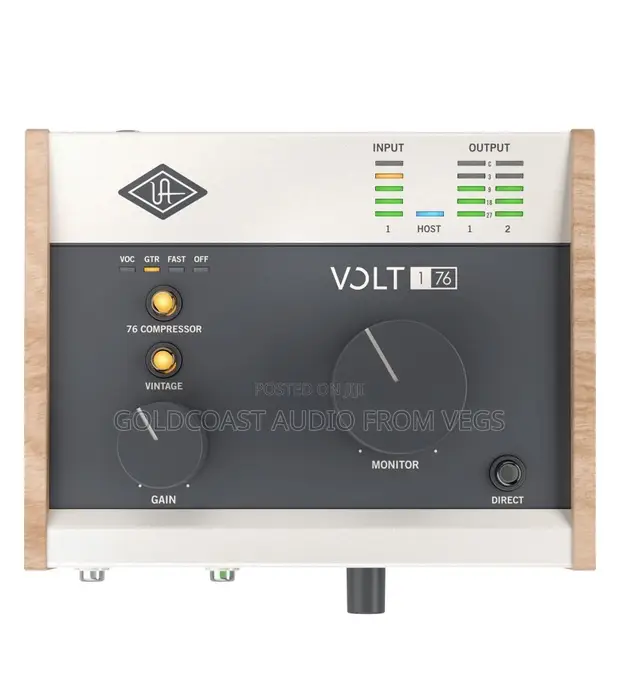 Universal Audio Volt 176 USB-C Audio/MIDI Interface with Compressor - 1