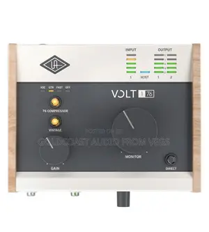 Universal Audio Volt 176 USB-C Audio/MIDI Interface with Compressor