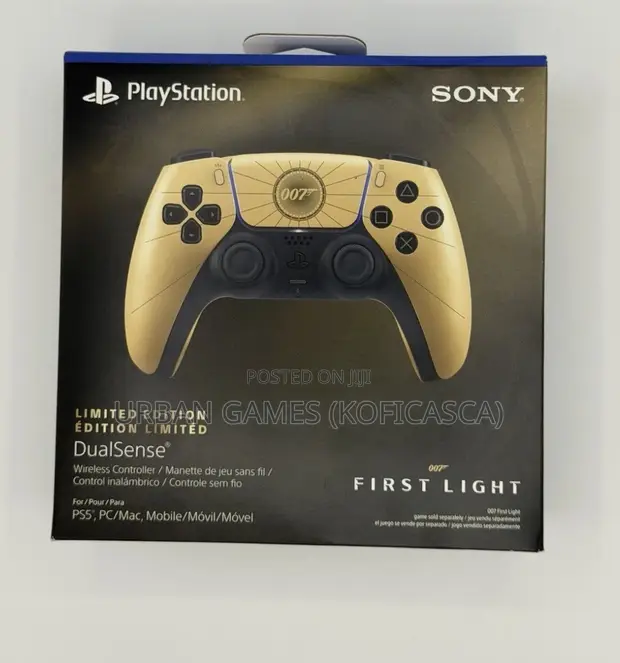 Sealed PS5 DualSense Controller - 007 First Light Limited Edition - 1