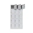 12-Compartment Steel Locker Cabinet - 2