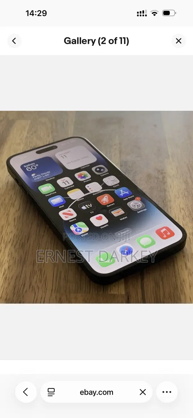 Apple iPhone 14 Pro Max 128GB Black (UK Used) - 1