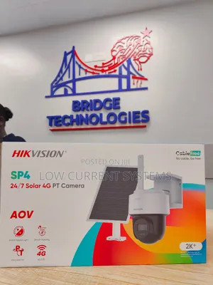 Hikvision SP4 Solar 4G PTZ Camera with Two-Way Audio