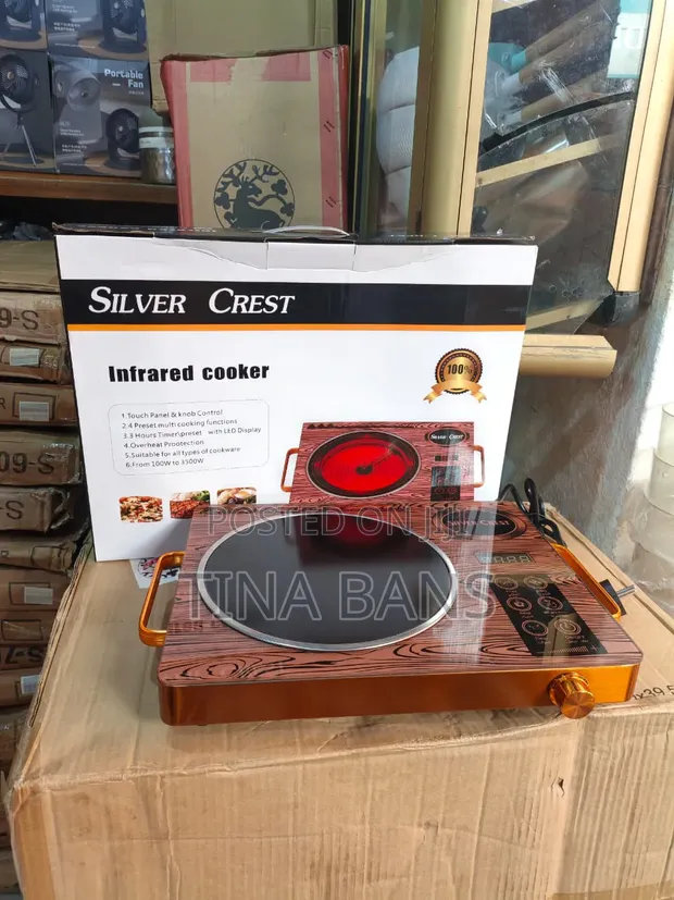 Silver Crest Infrared Electric Cooker - Single Hot Plate - 1