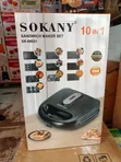 Sokany 10-in-1 Sandwich Maker Set - 1