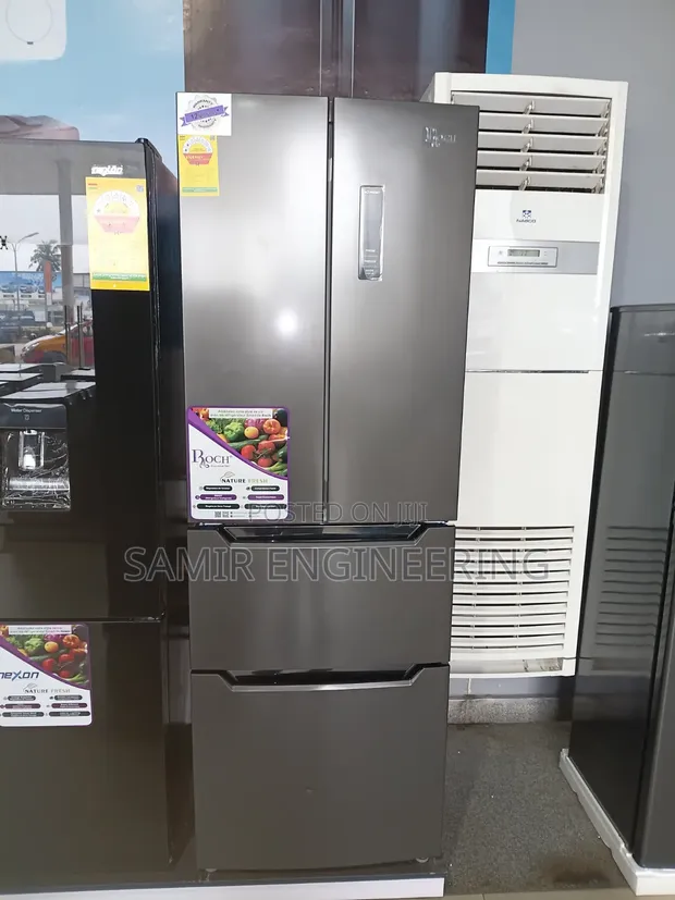 Roch 298L Slim French Door Refrigerator (RFR-370-MDG-B) - 1