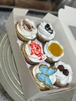 Six Decorated Cupcakes - 1