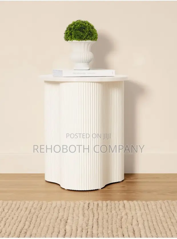 Anko Round Marble Side Table - 1
