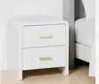 Anko Luna 2 Drawer Beside Table - 2