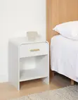 Anko Luna 2 Drawer Beside Table - 3