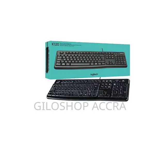 Logitech K120 Full Size Wired Keyboard - 1