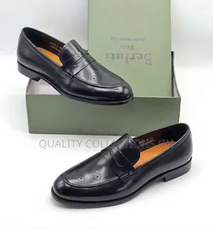Black Berluti Loafers