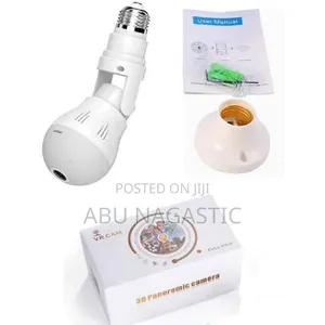 Rotating Bulb CCTV Camera 1080p WiFi