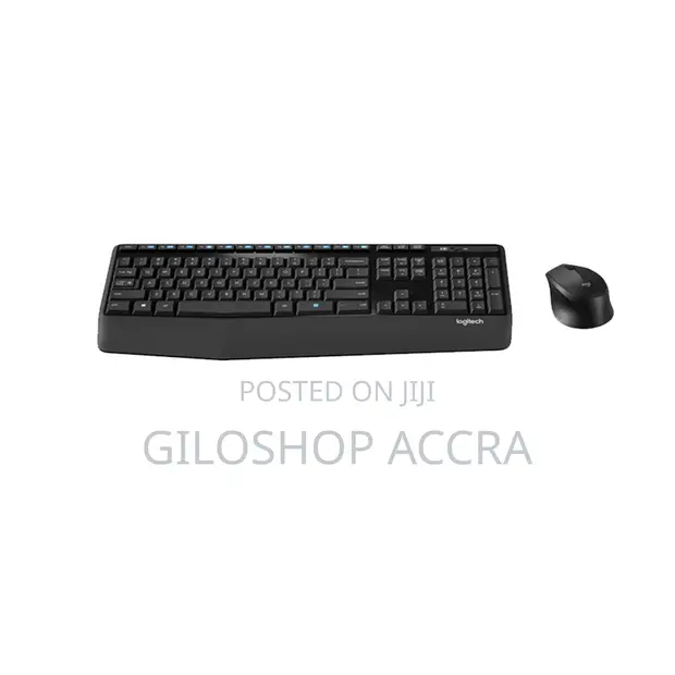 Logitech MK345 Full Size Wireless Keyboard and Mouse Combo - 1