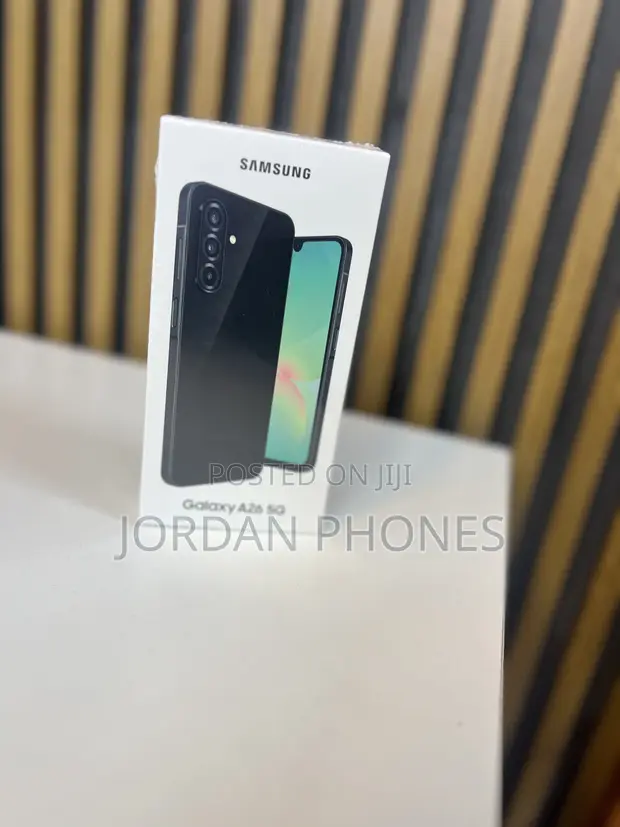 New Samsung Galaxy A26 256GB Black - 1
