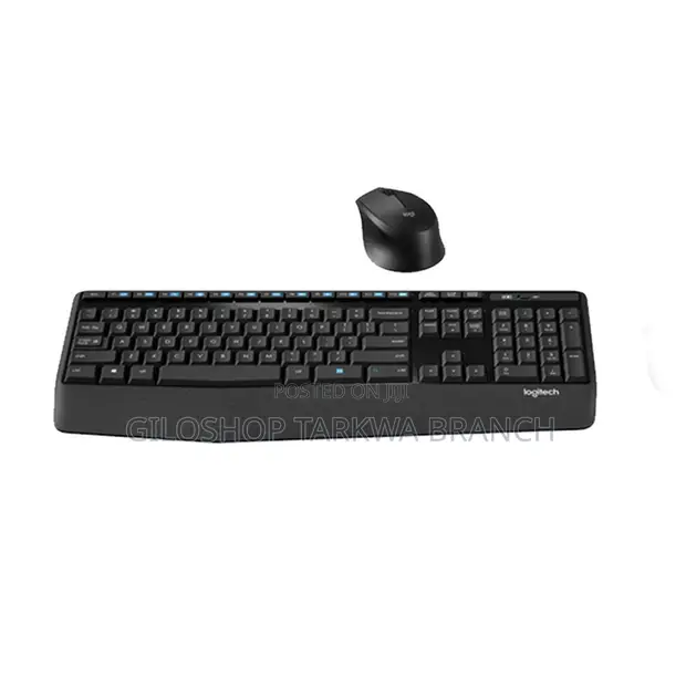 Logitech MK345 Full Size Wireless Keyboard and Mouse Combo - 1