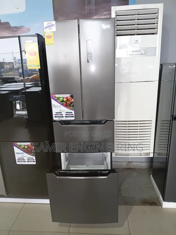 Roch 298L Smart Refrigerator - Black Glass - 1