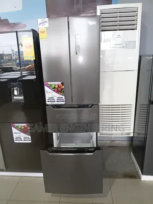 Roch 298L Smart Refrigerator - Black Glass