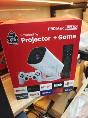 Ailyons P30 Max Android 4K Projector with Game Console