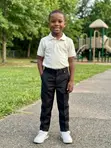 NEXT Boys' Black Trousers (3-12 Years) - 1