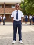 NEXT Boys' Black Trousers (3-12 Years) - 3