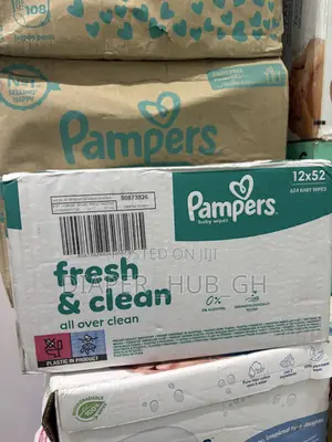 Pampers Fresh Clean Wipes 52 Count
