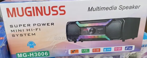 Mini Hi-Fi System with USB, SD, Bluetooth - 1