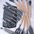 Brand New Kitchen Knife Set - Gray - 2